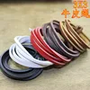 Real cowhide cord necklace bracelet materials wholesale