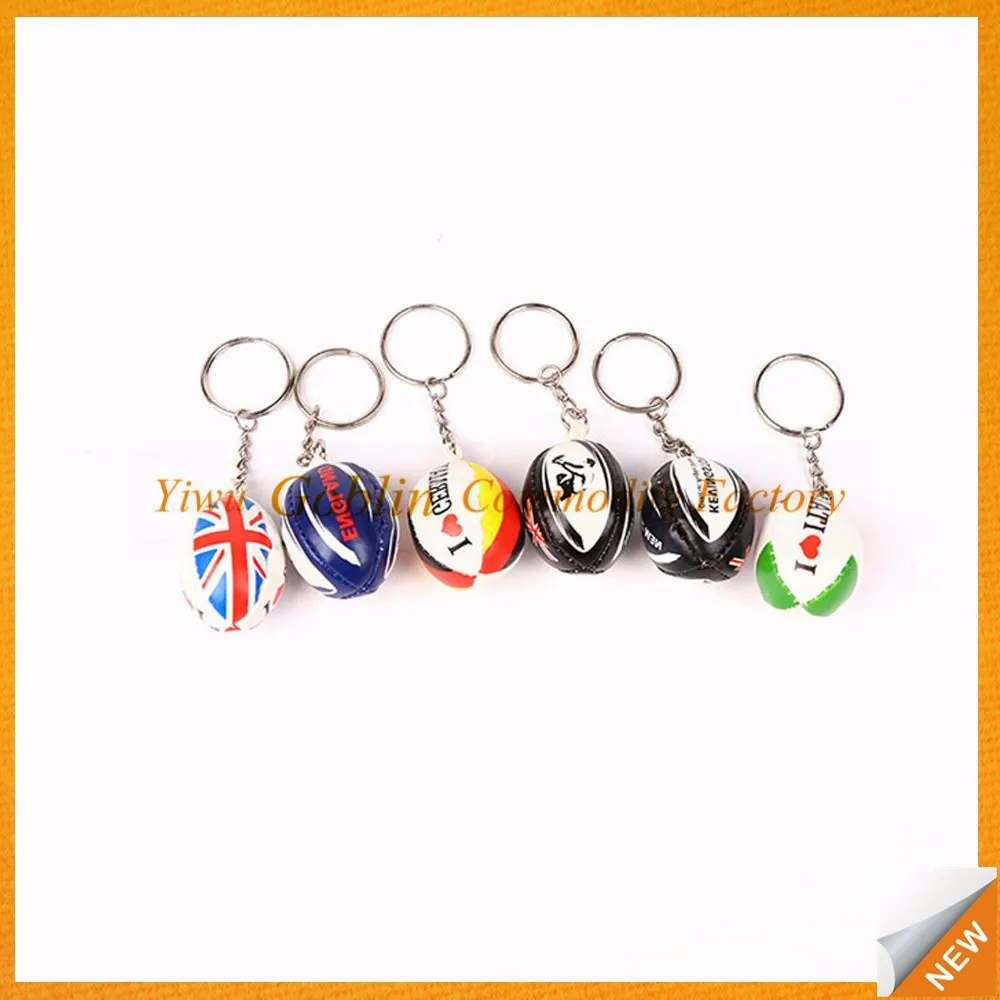 Gbiy291sport Football T Shirt Keychain,Funny Keyrings,Football Club