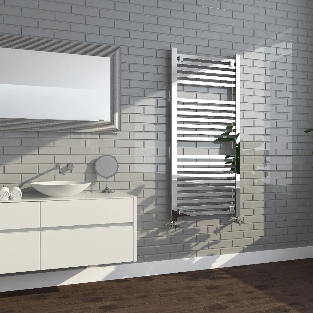 Sund1 Chrome Towel Radiator Room Heating Towel Radiator Steel Radiator