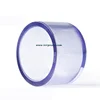Transparent PVC Pipe End Cap Socket Type Water Pipe Plug Good Quality Fish Tank Water Tube Fittings