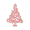 ecthing Christmas tree shape die cutting for scrapbooking
