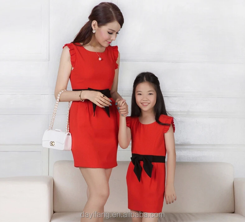 Vestido Rojo Elegante Ajustado Para Madre E Hija,Ropa Familiar - Buy  Vestidos Maxi De Nuevo Diseño Madre Y Yo,Vestido Ajustado Para Niñas,Vestidos  De Uso Familiar Product on Alibaba.com