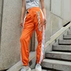 FS1914A Western woman orange cargo pants trousers