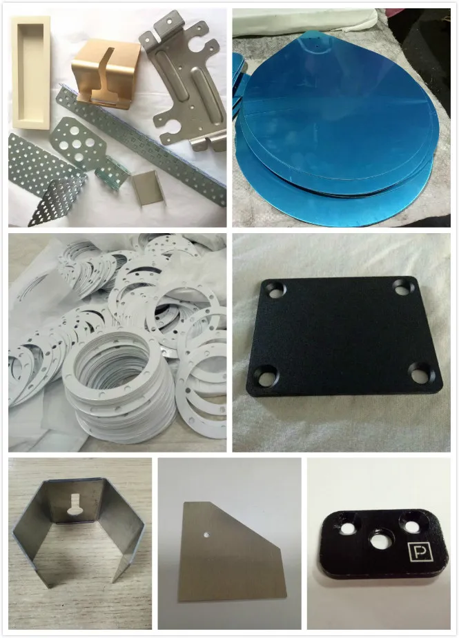 Oem Sheet Metal Fabrication 1.0mm Thick Bent Natural Anodize Aluminum