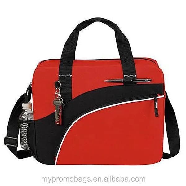 men's messenger bag with water bottle holder