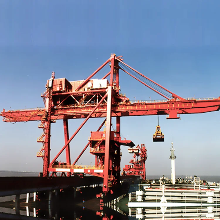 China Grab Ship Unloader Port Crane