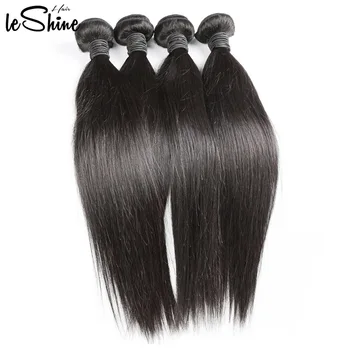 Cheap 4 Bundles Of 30 Inch 10a Malaysian Straight Braidding Hair