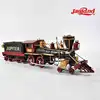 Vintage metal train model for home decoration birthday gift
