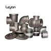 hydraulic fitting bsp to npt thread adapters forging flange 90 degree square tube elbow tee for water supply