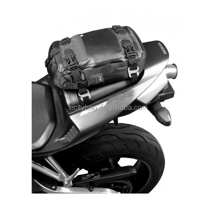 Cheap Wholesale Motorbike Tail Black Waterproof Motorcycle Saddle Bags