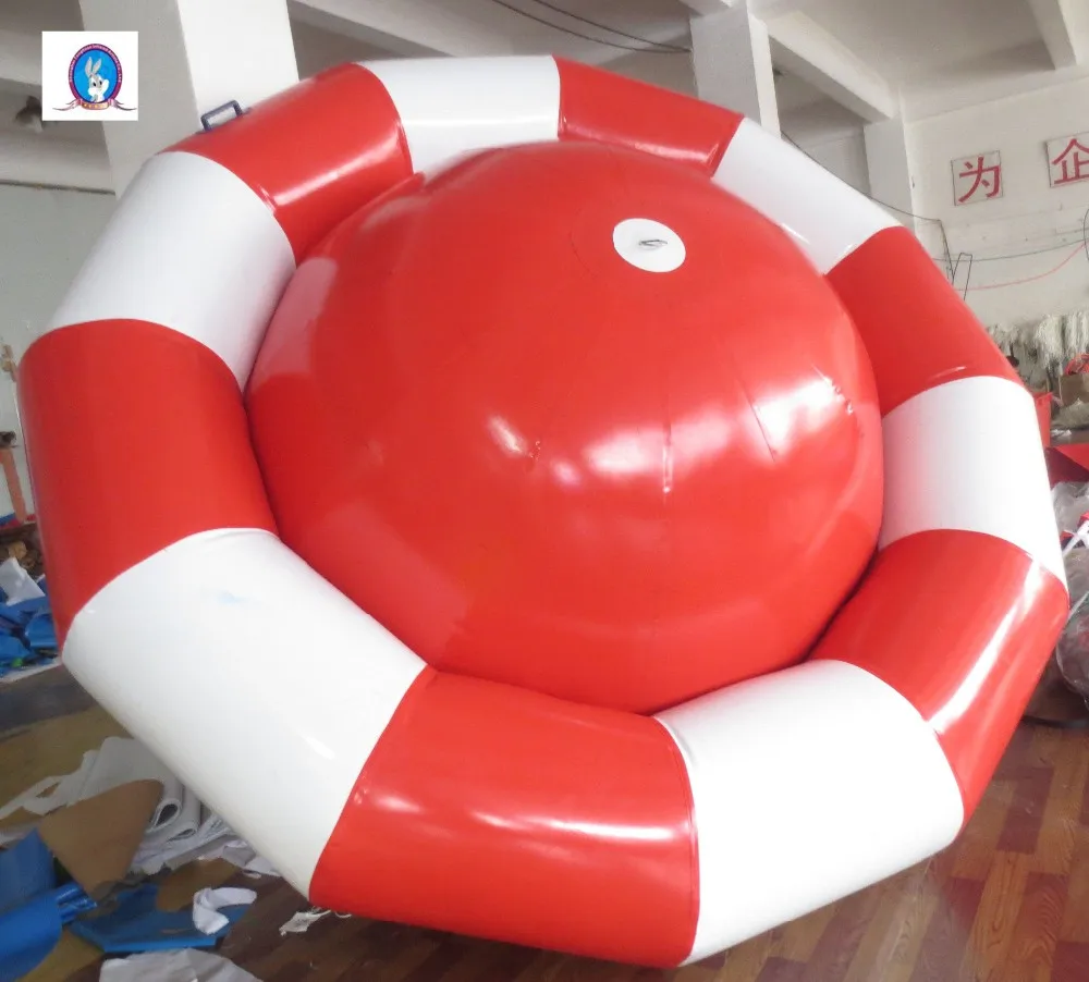 热卖充气水垫-顶部/有趣的充气水上公园游戏