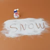 New style Artificial instant expanding snow Manufacturer outdoor powder