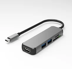 2018 newest 8 in 1 type c to usb hub