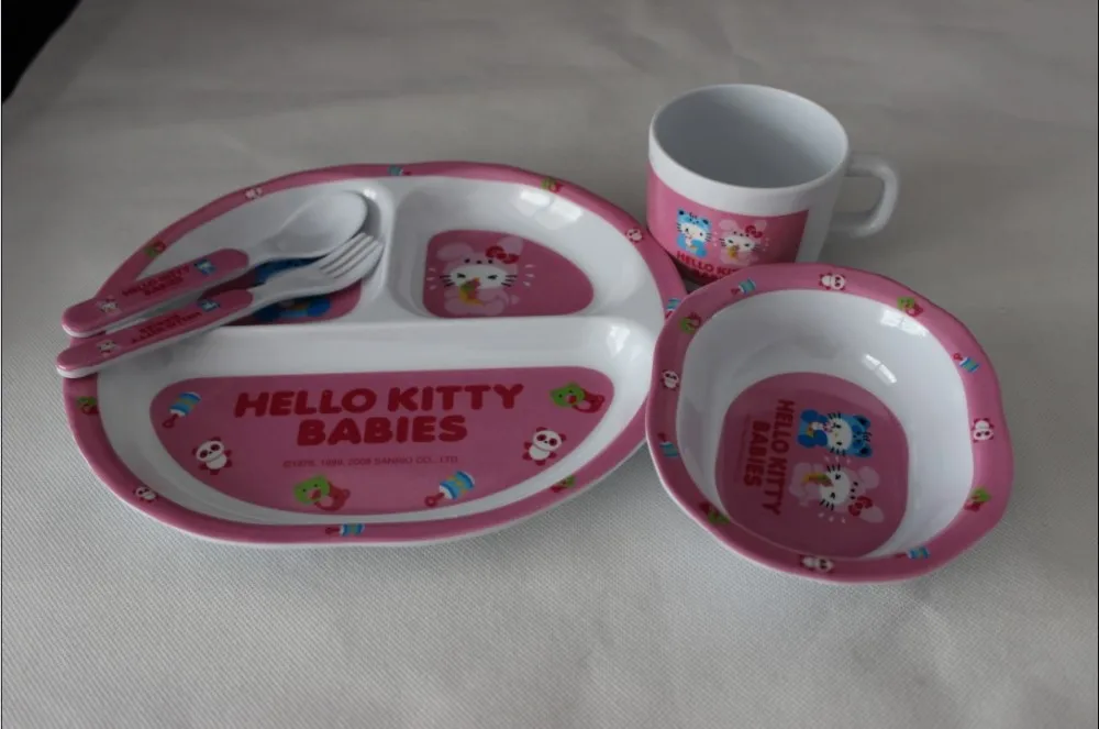 kid's 100%melamine tableware