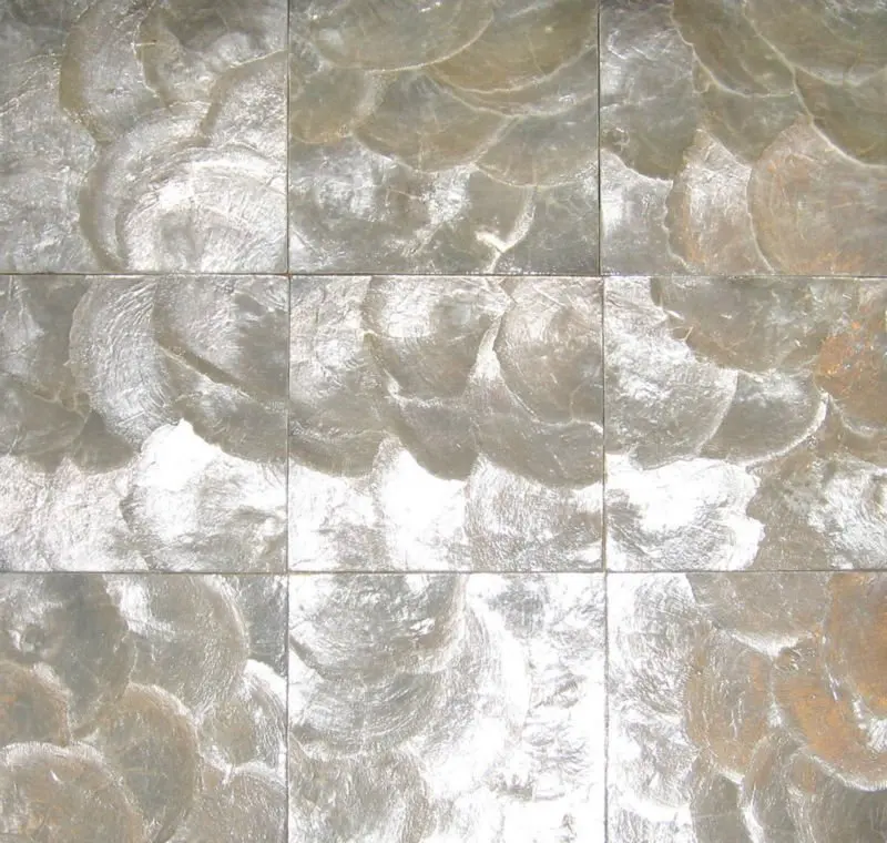 Silver Capiz Mother Of Pearl Wall Tile Siever Silver Capiz Mother Of Pearl Wall Tile