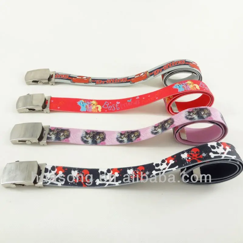
Elastic Kids Fashion Belts, Christmas Gifts, Customized Lanyard 