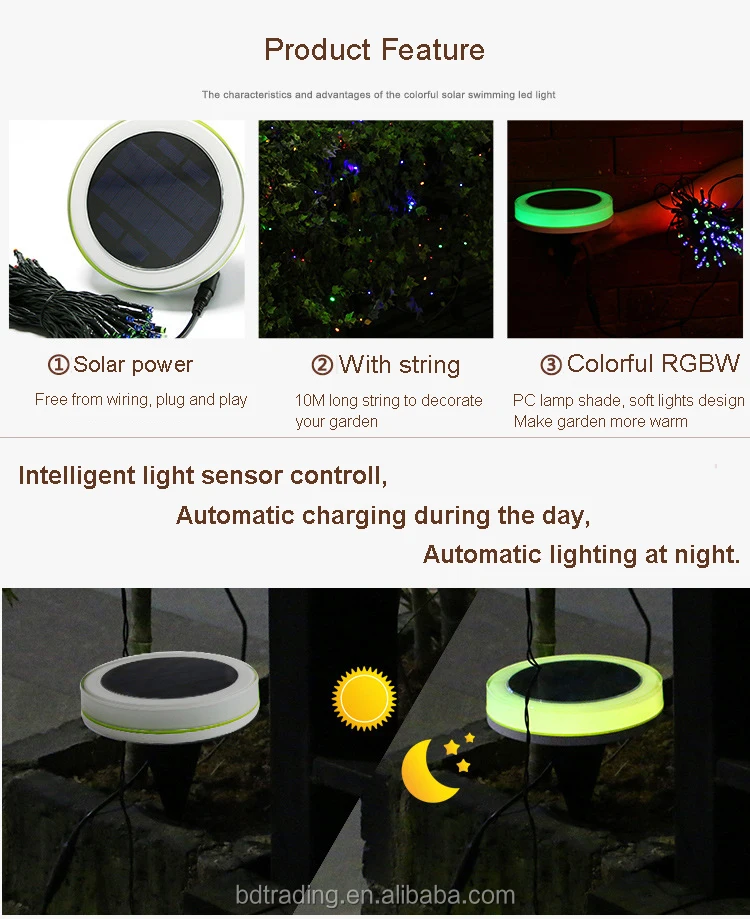 IP65 water proof outdoor garden patio landscape decoration led string solar lawn light led solar garden light