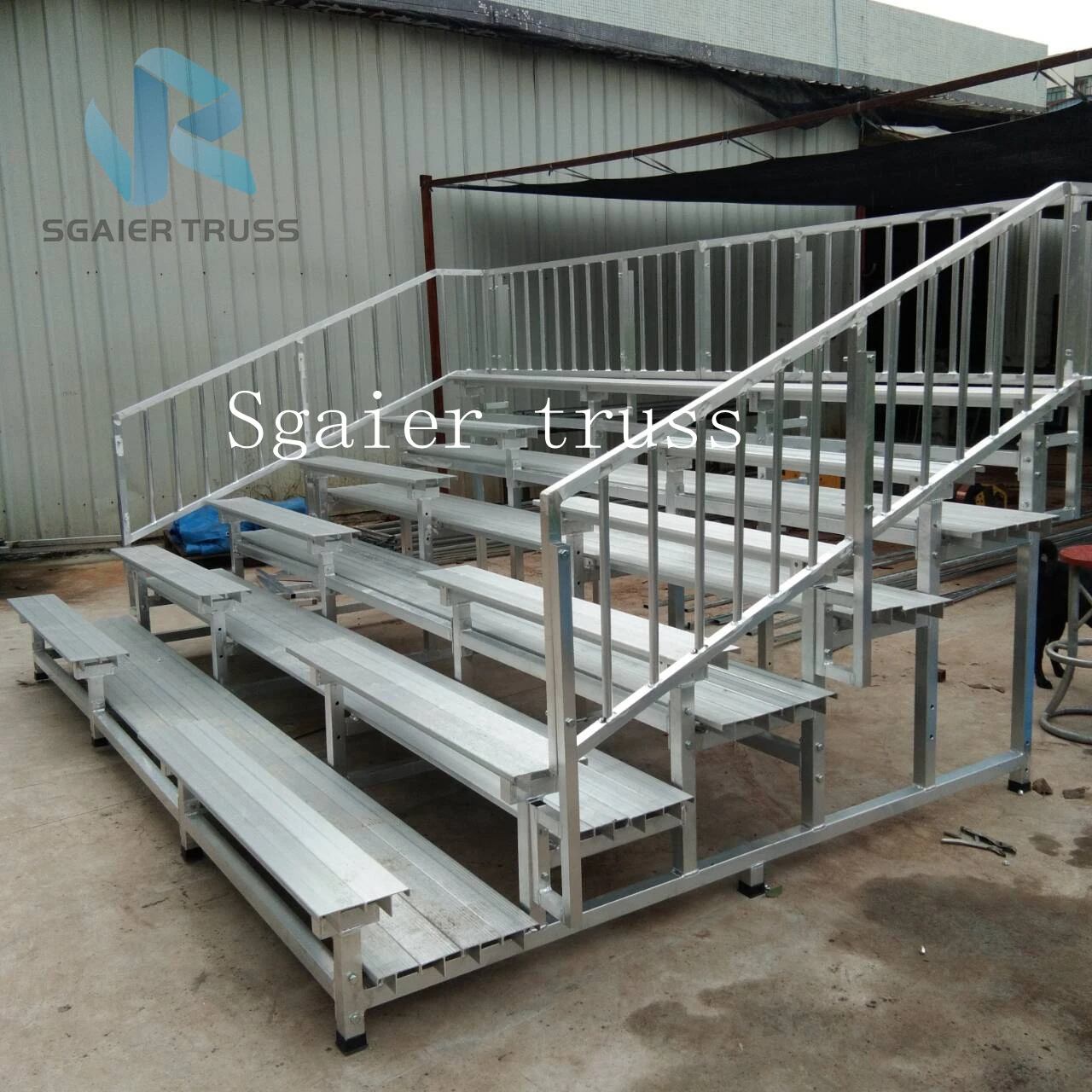 Portable Aluminum Bleachers,Used Aluminum Bleachers,Indoor Gym