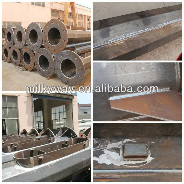 high mast light pole  