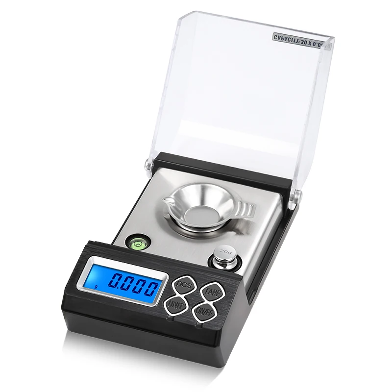 2018 New nice design 30g digital diamond pocket jewelry scale 0.001 high quality