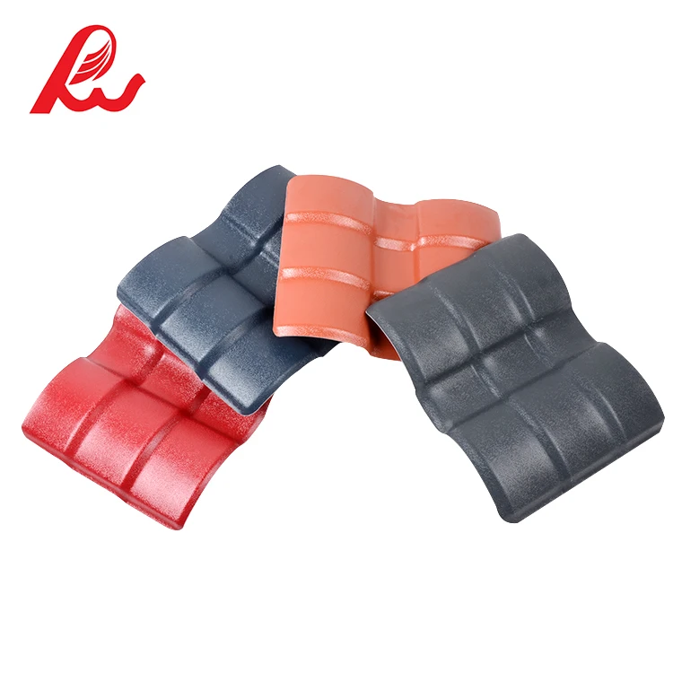 Synthetic resin roof tile