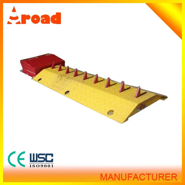 Hot Sale Automatic Spike tire killer iron speed hump by Manufacturer