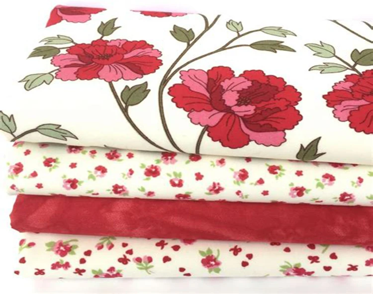 Cheap Bed Sheet Fabric Cotton 100 Cotton Woven Printed Sheeting Fabric