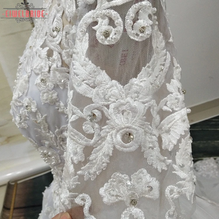 2018 Luxury White Elegant Princess Wedding Dresses