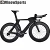 Winowsports Triathlon frame 49/51/54/57cm carbon fiber time trail complete bike with 8060 Di2 groupset