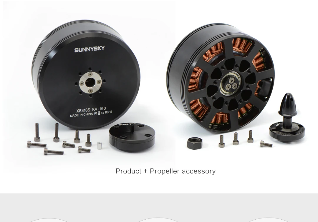 Sunnysky X8318s Drone Motor Suitable Agricultural Drone With High