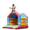 Indoor trampoline jumping air bouncer inflatable Clown bouncy castle/inflatable clown bouncer house for kids