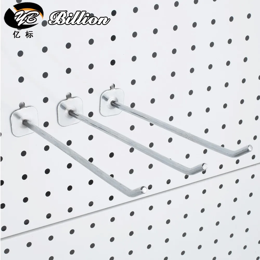 Factory Direct Sale Cardboard Display Pegboard Hooks Hanger Peg Board