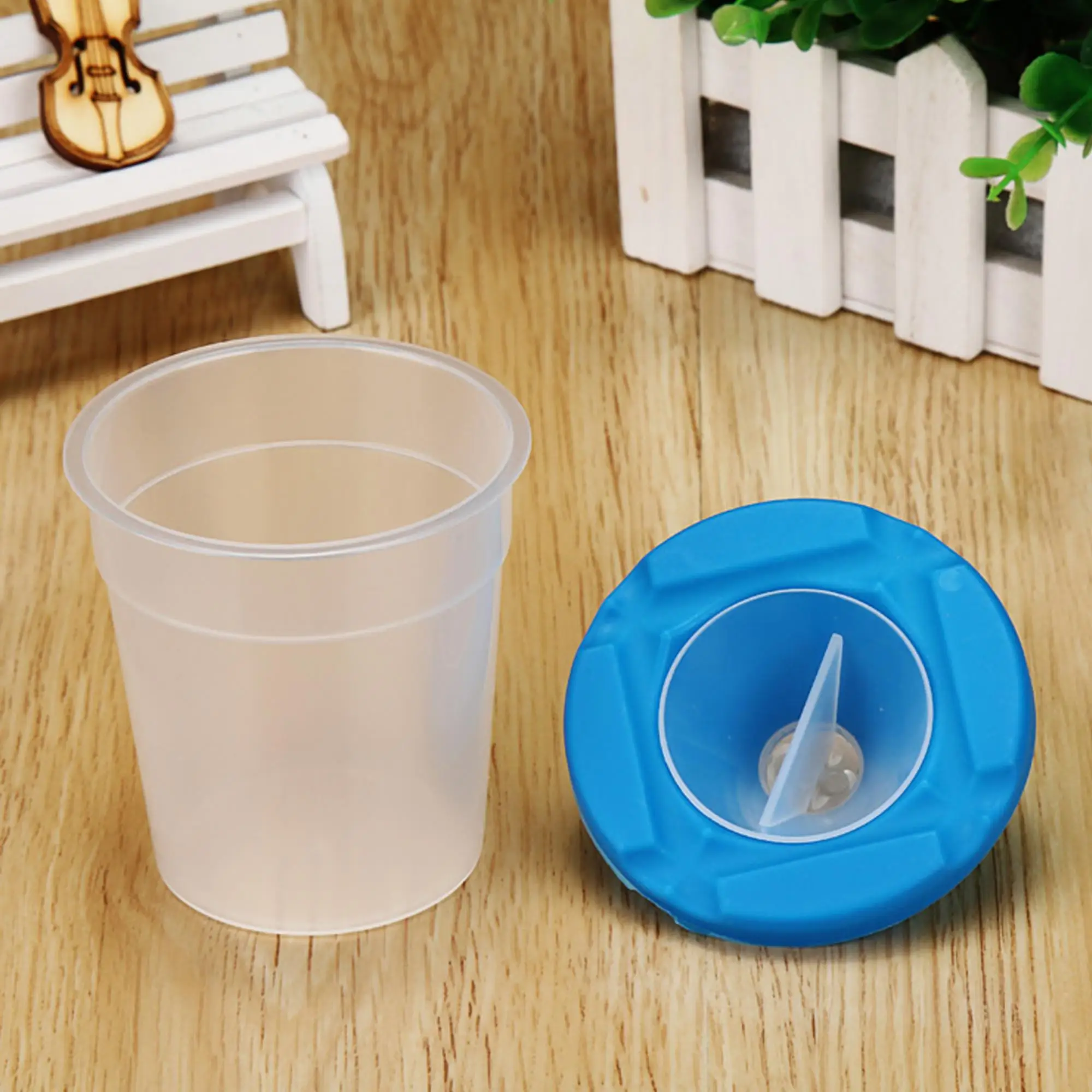 4 Colors High Quality Kids Paint Brush Cleaner Pot Set Paint Brush Wash