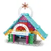 plastic kids construction toy euducational building blocks diy toys for children