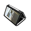 lock-up aluminum tile stone sample case/marble granite display case py050