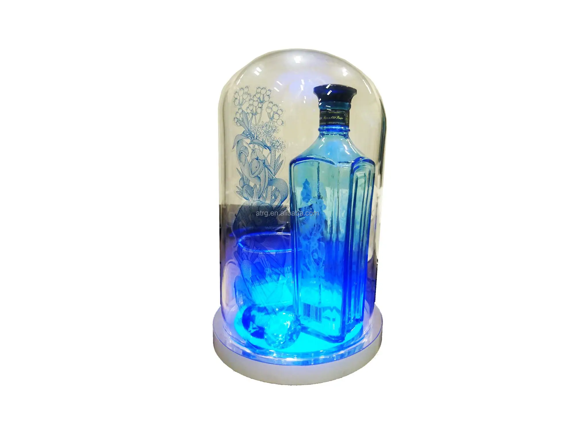 POS LED bottle glorifier LED bottle stand for alcohol branding promotion