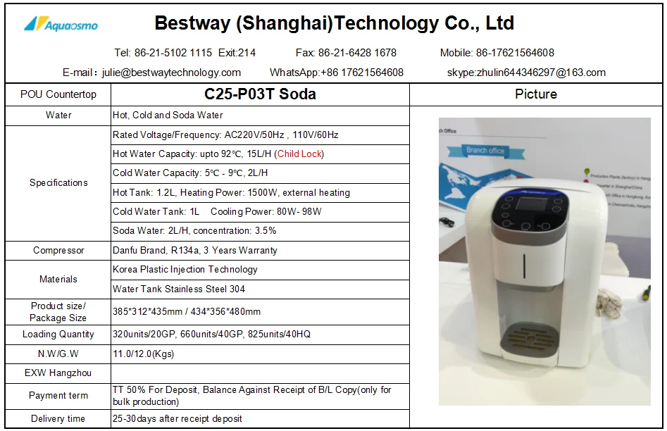 Hot Selling Commercial Soda Water Maker For Home And Office Buy Soda