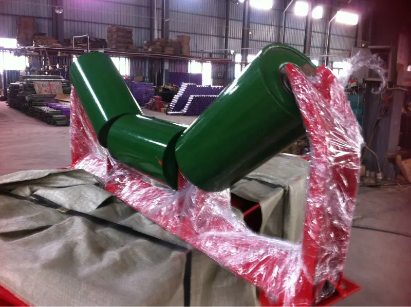 CEMA D Rating 35° Angle Trougher Equal Impact Idler Complete Assembly 60 in Belt Width 6 in Roll Diameter CEMA D Rating 35° Angle Trougher Equal Impact Idler Complete Assembly 60 in Belt Width 6 in Roll Diameter