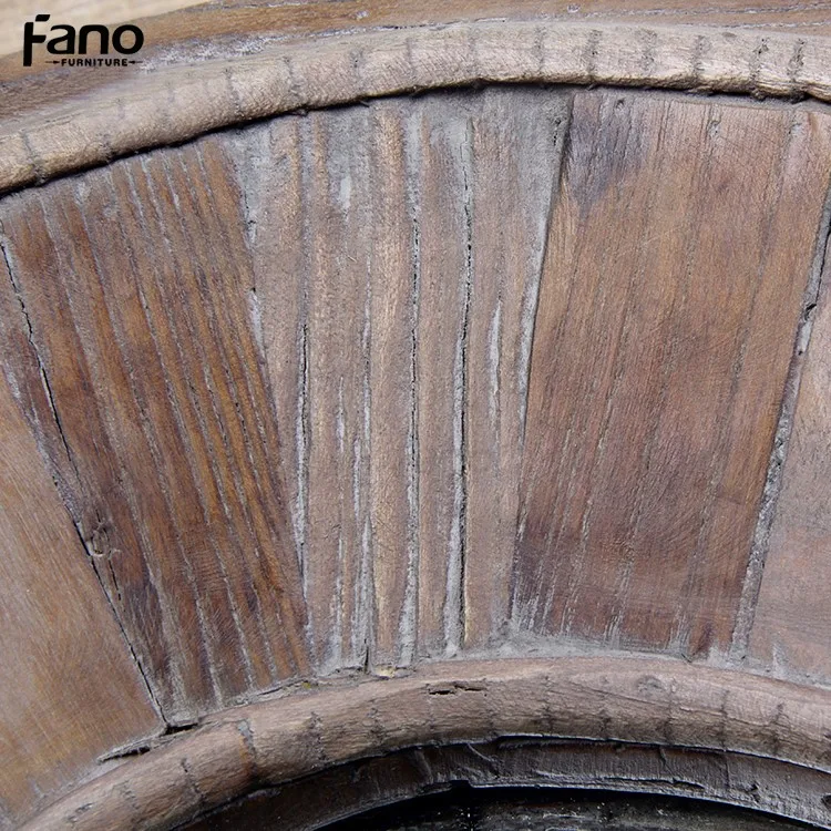 Antike Hölzerne Spiegel Vintage Oval Spiegel Design Dekorative