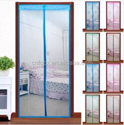 Instant Screen Door Mosquito Net Magnetic Door Curtain Fly