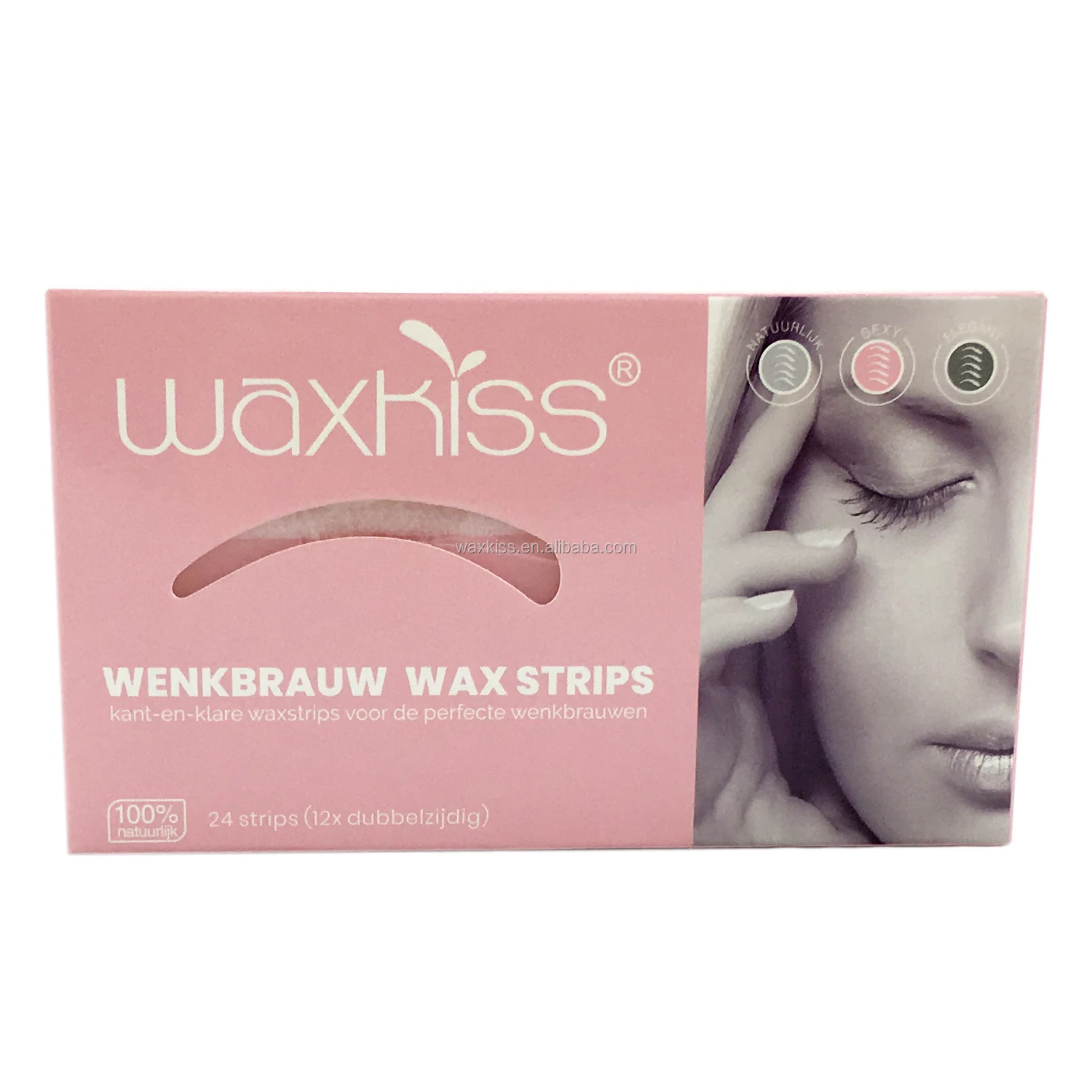 Waxkiss Eyebrows Waxing Strips Cold Wax Strip With Fda For Eyebrow Hair