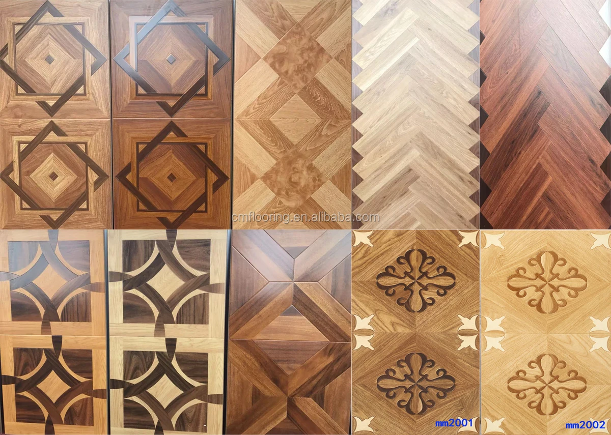 3mm class33 e1 hdf luxury art parquet acacia hardwood floor