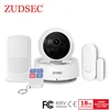 Wireless Smart Home WiFi Burglar Security Alarm System with IP Camera