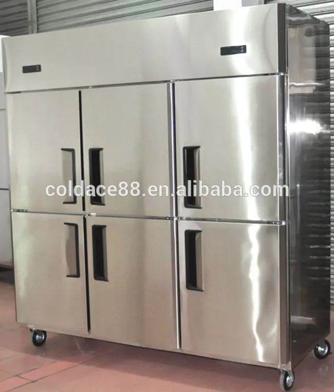 Discount 1600l Kitchen Storage Freezer/6 Door Upright Kitchen