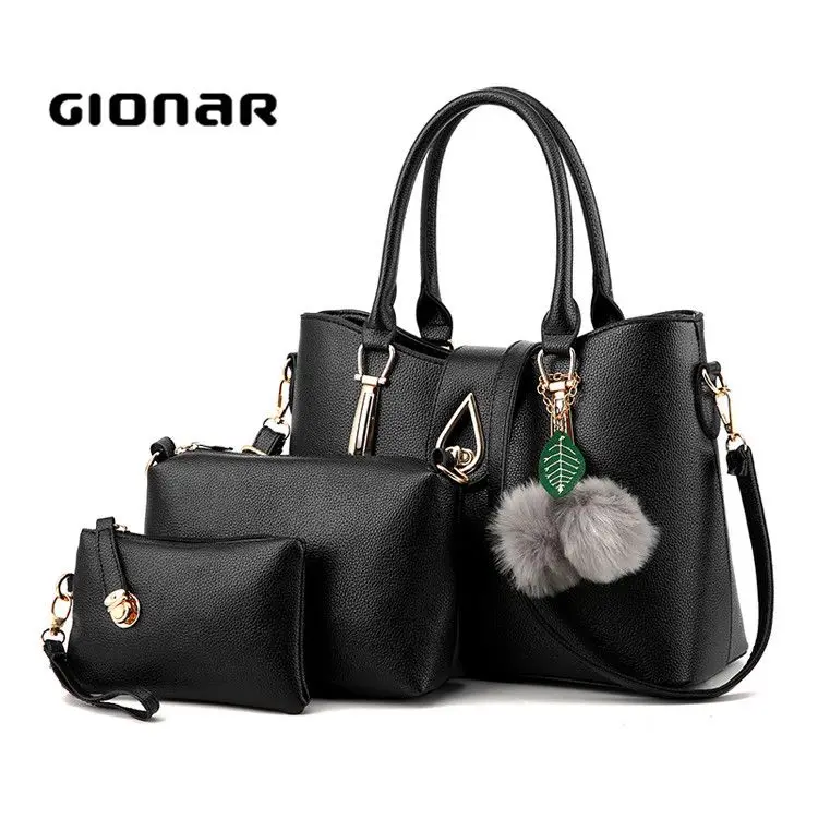 Wholesales Travel Bag Set Handbags Set Women Bag Wallet Ladies Pars