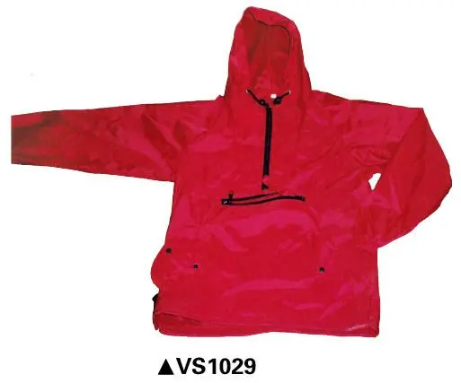 red windbreaker joggers