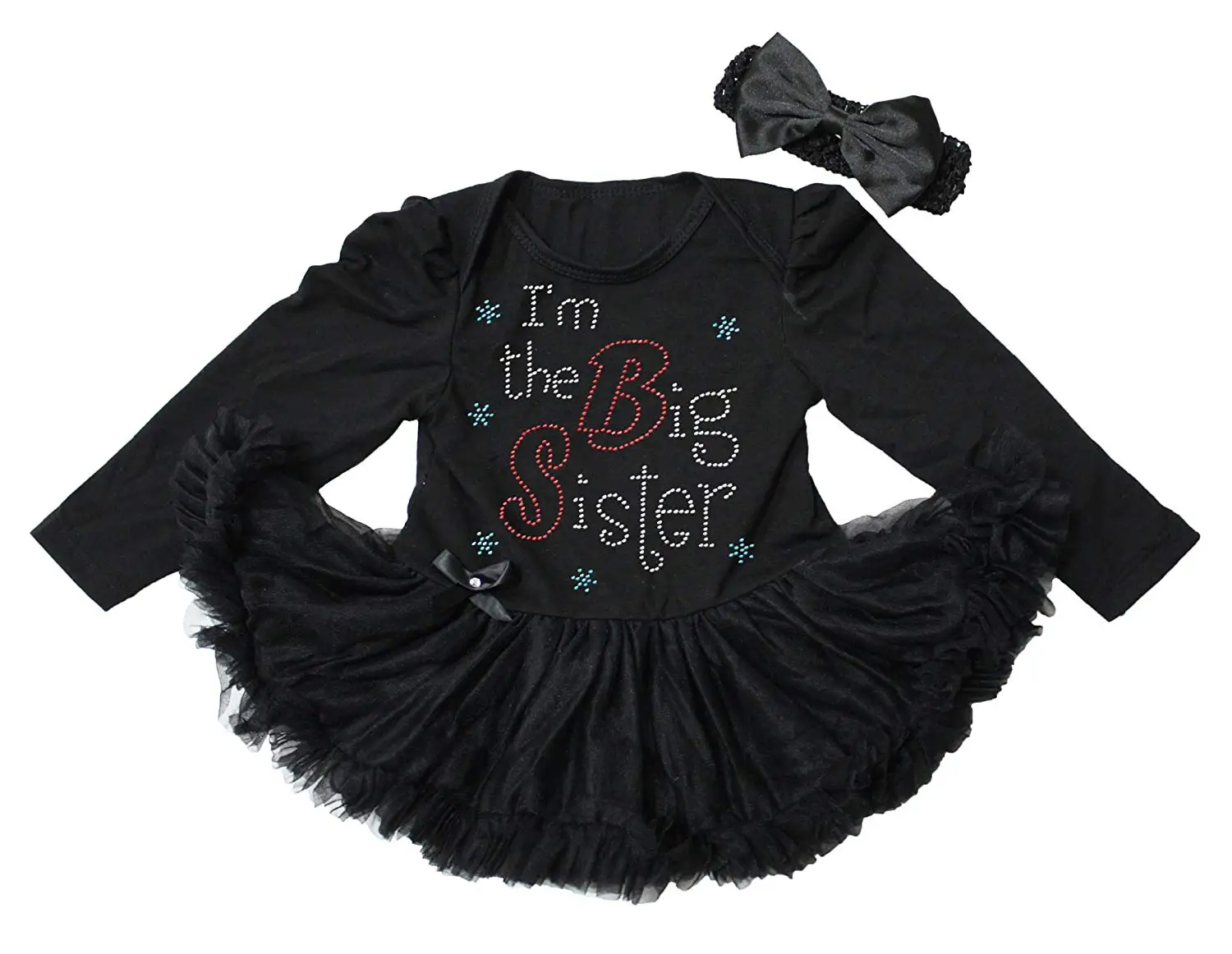baby black bodysuit long sleeve