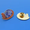soft enamel design costom metal lapel pin badge for band souvenir