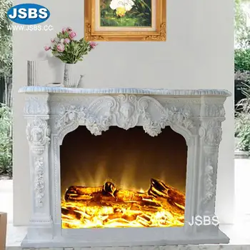 Indoor Decoration Hand Carved Freestanding Stone Lowes Fireplace