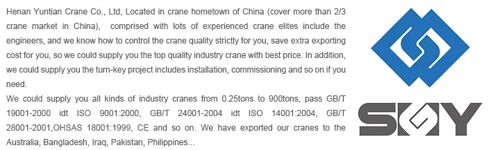 henan yuntian crane co., ltd. 